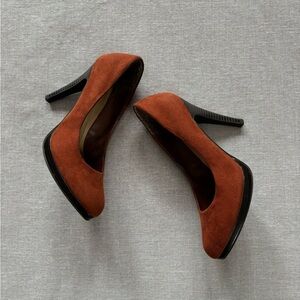Apt. 9 vintage rust orange heels.